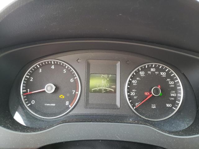 3VWDP7AJ6CM386788 - 2012 VOLKSWAGEN JETTA SE RED photo 9