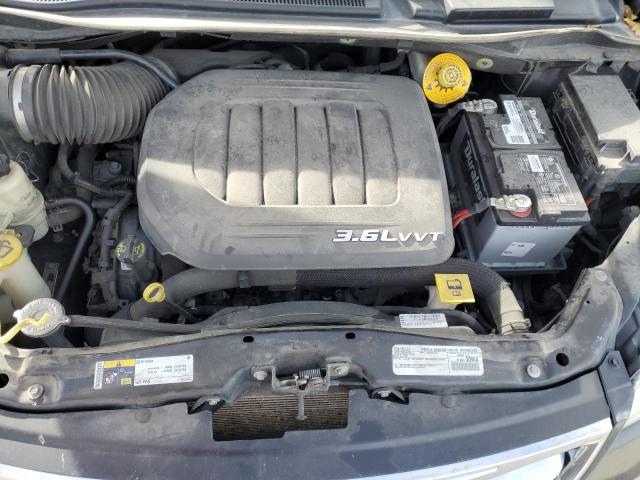 2C4RC1BG0GR288066 - 2016 CHRYSLER TOWN & COU TOURING BLACK photo 12