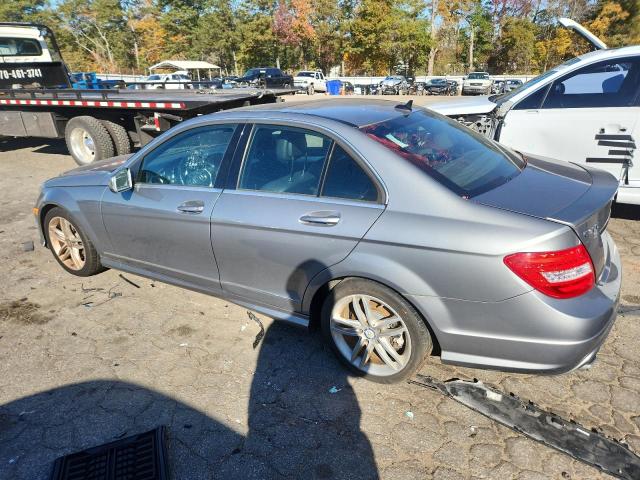 WDDGF8AB0EG217631 - 2014 MERCEDES-BENZ C 300 4MATIC GRAY photo 2