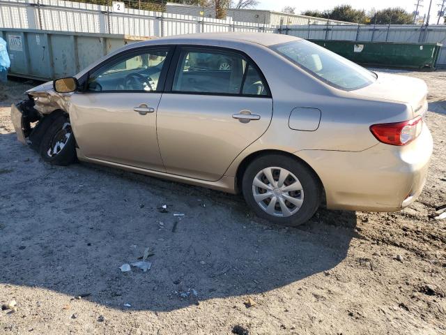 JTDBU4EE6B9155546 - 2011 TOYOTA COROLLA BASE ذهبي صورة 2