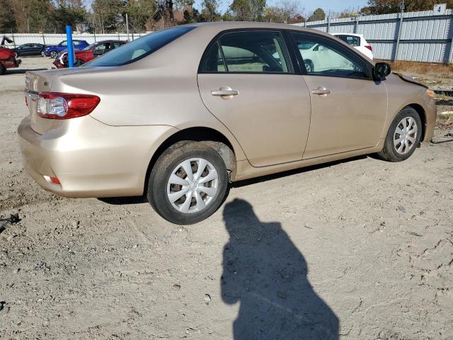 JTDBU4EE6B9155546 - 2011 TOYOTA COROLLA BASE ذهبي صورة 3