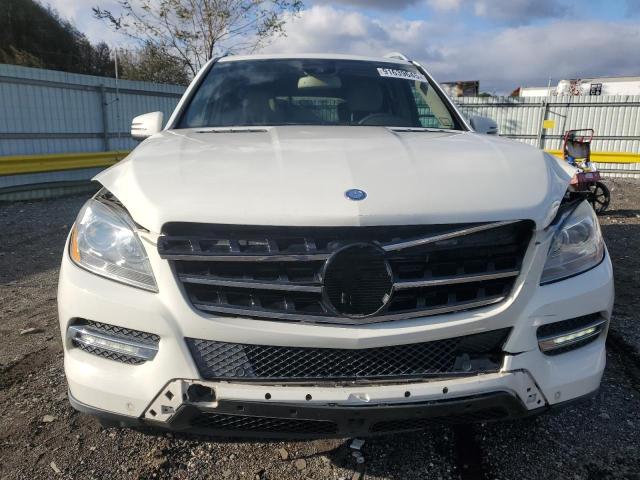 4JGDA5HB2DA128785 - 2013 MERCEDES-BENZ ML 350 4MATIC WHITE photo 5