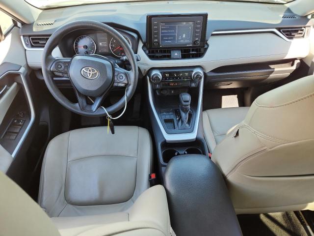 2T3W1RFV4MC161968 - 2021 TOYOTA RAV4 XLE WHITE photo 8