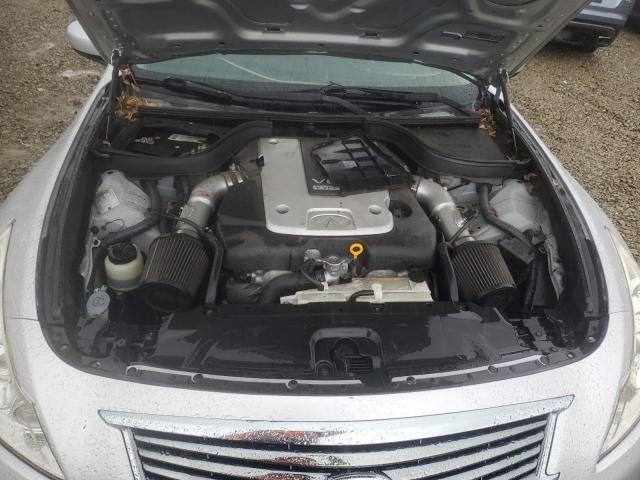JN1CV6AP3AM401763 - 2010 INFINITI G37 BASE SILVER photo 11