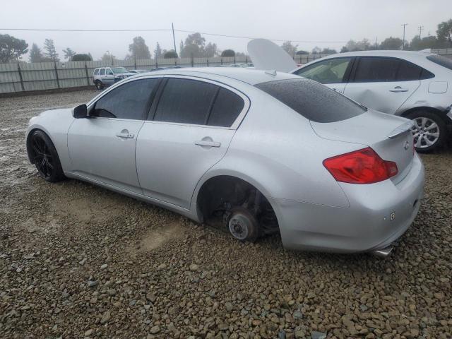 JN1CV6AP3AM401763 - 2010 INFINITI G37 BASE SILVER photo 2