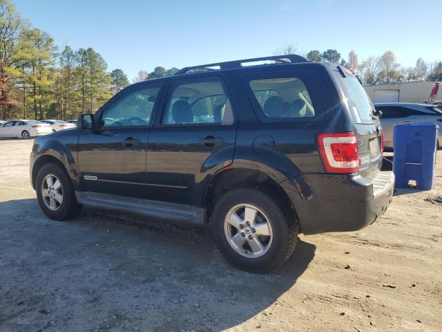 1FMCU92ZX8KB03892 - 2008 FORD ESCAPE XLS BLACK photo 2
