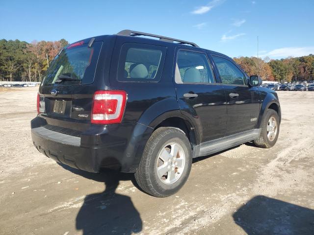 1FMCU92ZX8KB03892 - 2008 FORD ESCAPE XLS BLACK photo 3