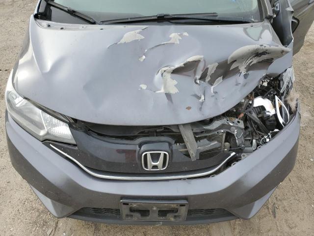 3HGGK5G79HM703261 - 2017 HONDA FIT EX GRAY photo 11