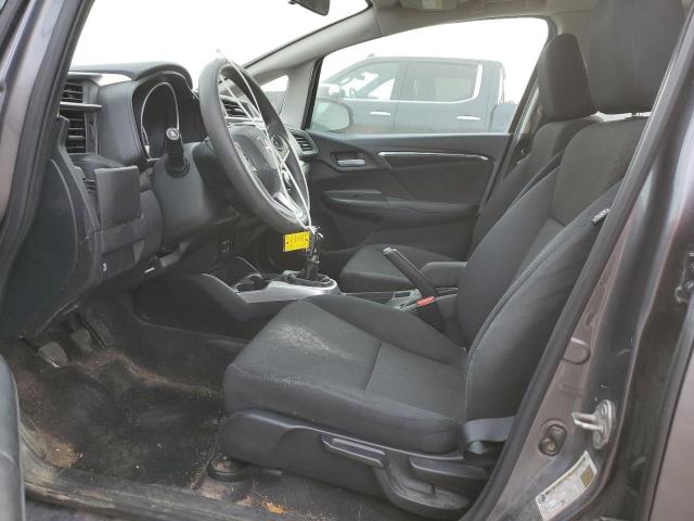 3HGGK5G79HM703261 - 2017 HONDA FIT EX GRAY photo 7