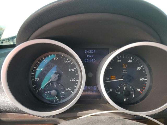WDBWK54F78F177815 - 2008 MERCEDES-BENZ SLK 280 თეთრი ფოტო 9