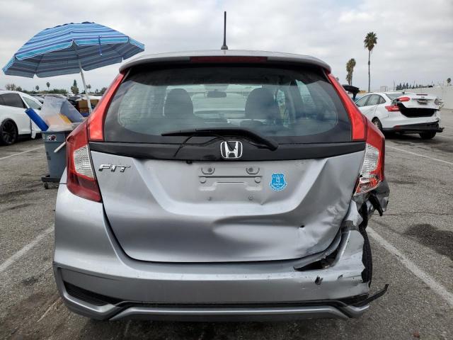 3HGGK5H46LM704655 - 2020 HONDA FIT LX SILVER photo 6