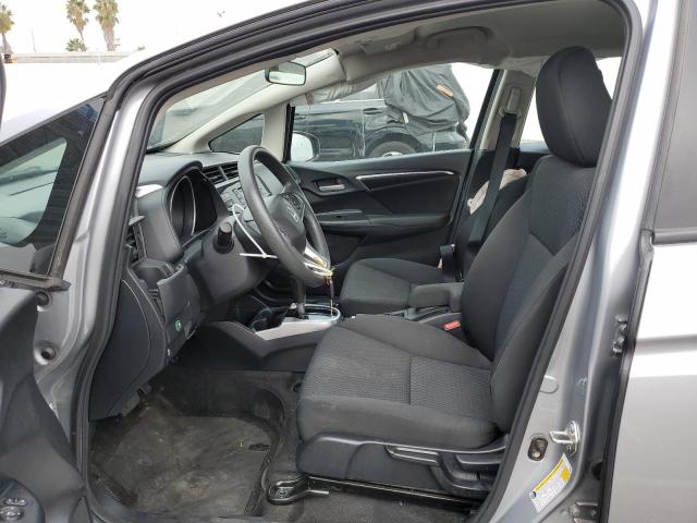 3HGGK5H46LM704655 - 2020 HONDA FIT LX SILVER photo 7