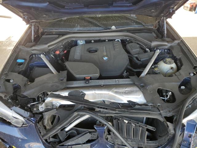 5UXTR9C5XJLD70579 - 2018 BMW X3 XDRIVE30I BLUE photo 11