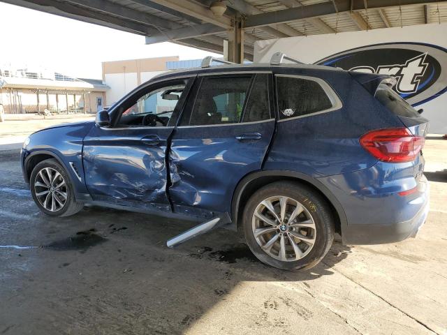 5UXTR9C5XJLD70579 - 2018 BMW X3 XDRIVE30I BLUE photo 2