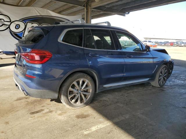 5UXTR9C5XJLD70579 - 2018 BMW X3 XDRIVE30I BLUE photo 3