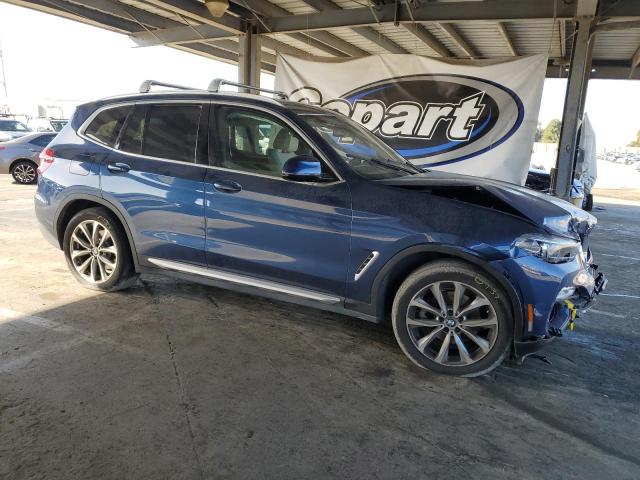 5UXTR9C5XJLD70579 - 2018 BMW X3 XDRIVE30I BLUE photo 4