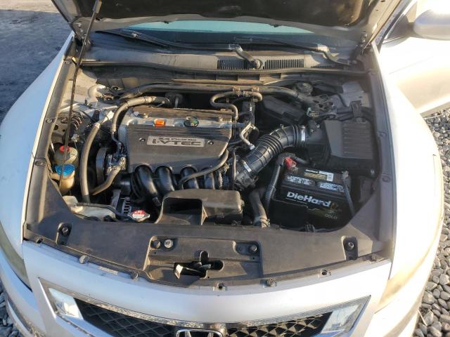 1HGCS12889A021090 - 2009 HONDA ACCORD EXL ვერცხლისფერი ფოტო 11