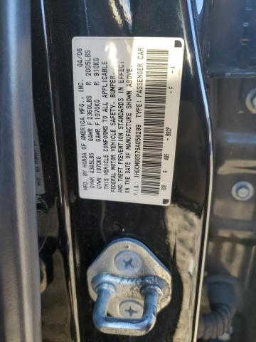 1HGCM66576A056299 - 2006 HONDA ACCORD EX BLACK photo 12