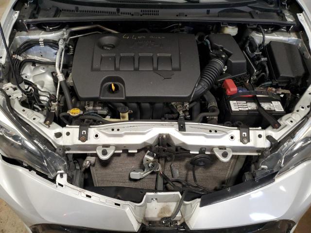 2T1BURHE5HC788874 - 2017 TOYOTA COROLLA L SILVER photo 11