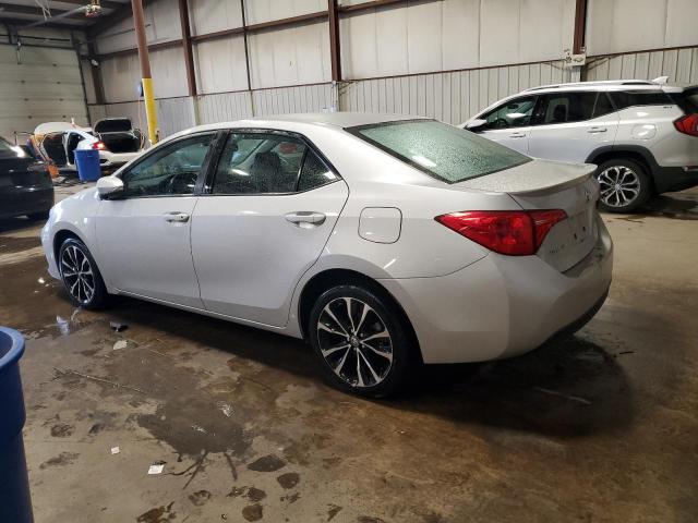2T1BURHE5HC788874 - 2017 TOYOTA COROLLA L SILVER photo 2