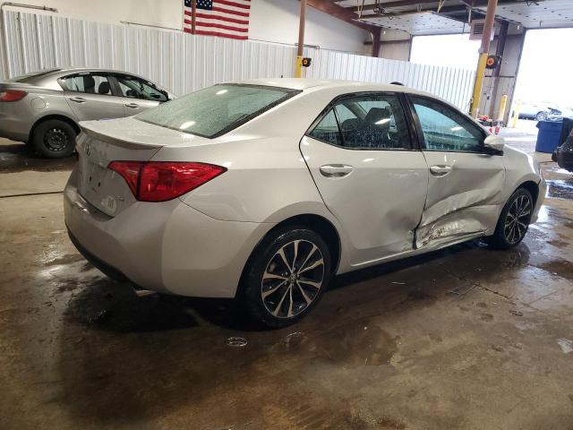 2T1BURHE5HC788874 - 2017 TOYOTA COROLLA L SILVER photo 3