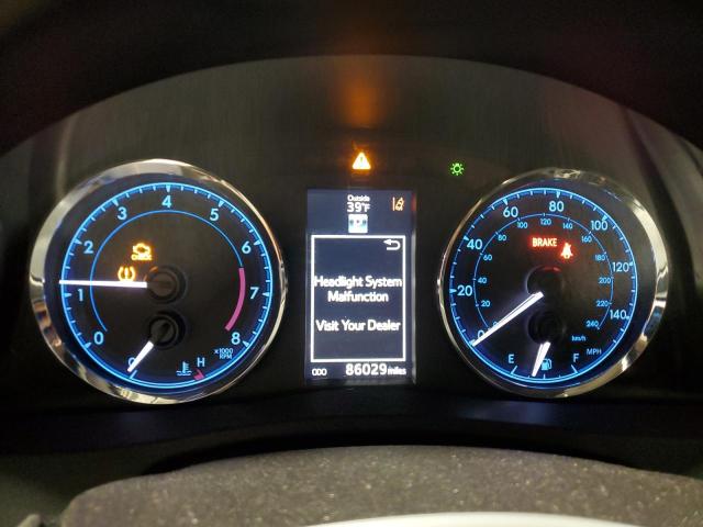 2T1BURHE5HC788874 - 2017 TOYOTA COROLLA L SILVER photo 9