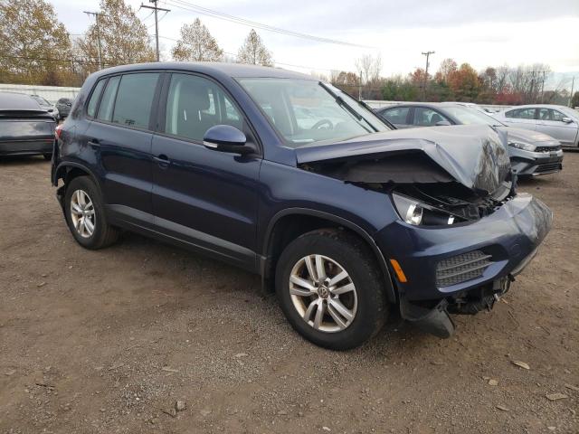 WVGBV3AX2DW625859 - 2013 VOLKSWAGEN TIGUAN S BLUE photo 4