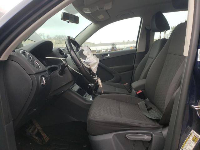 WVGBV3AX2DW625859 - 2013 VOLKSWAGEN TIGUAN S BLUE photo 7
