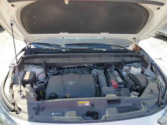 5TDGZRAH4MS533680 - 2021 TOYOTA HIGHLANDER XLE Beyaz fotoğraf 12