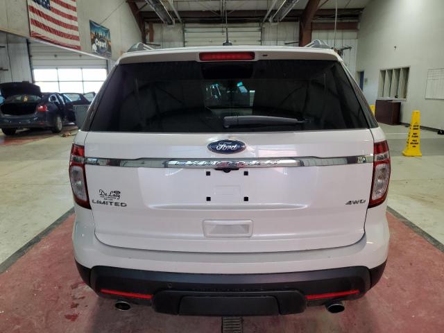 1FMHK8F81CGA12285 - 2012 FORD EXPLORER LIMITED WHITE photo 6
