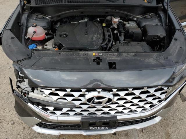 5NMS34AJ1MH365615 - 2021 HYUNDAI SANTA FE SEL შავი ფოტო 12