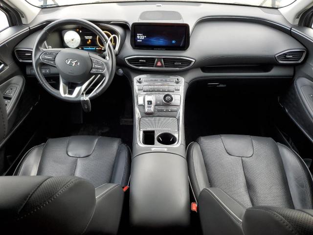 5NMS34AJ1MH365615 - 2021 HYUNDAI SANTA FE SEL შავი ფოტო 8