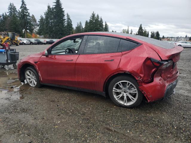 7SAYGDEEXRF002639 - 2024 TESLA MODEL Y წითელი ფოტო 2