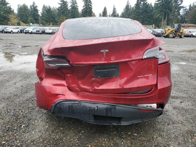 7SAYGDEEXRF002639 - 2024 TESLA MODEL Y წითელი ფოტო 6