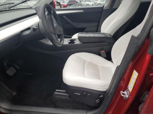 7SAYGDEEXRF002639 - 2024 TESLA MODEL Y წითელი ფოტო 7