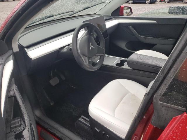 7SAYGDEEXRF002639 - 2024 TESLA MODEL Y წითელი ფოტო 8