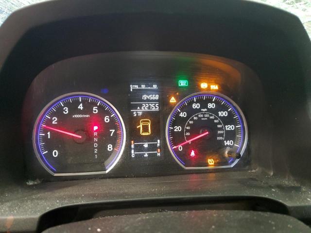 JHLRE48509C016794 - 2009 HONDA CR-V EX ლურჯი ფოტო 9