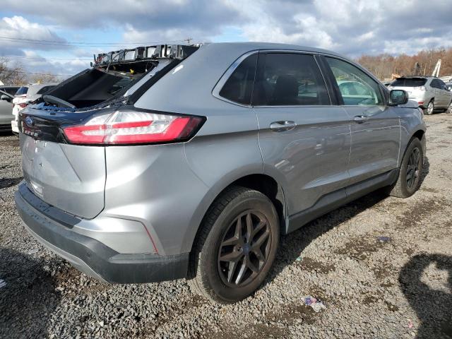 2FMPK3J93MBA06642 - 2021 FORD EDGE SEL SILVER photo 3