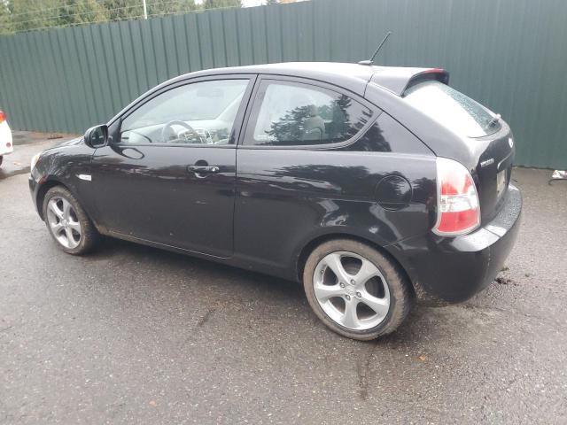 KMHCN3AC9AU184868 - 2010 HYUNDAI ACCENT SE BLACK photo 2