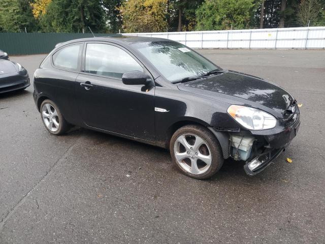 KMHCN3AC9AU184868 - 2010 HYUNDAI ACCENT SE BLACK photo 4