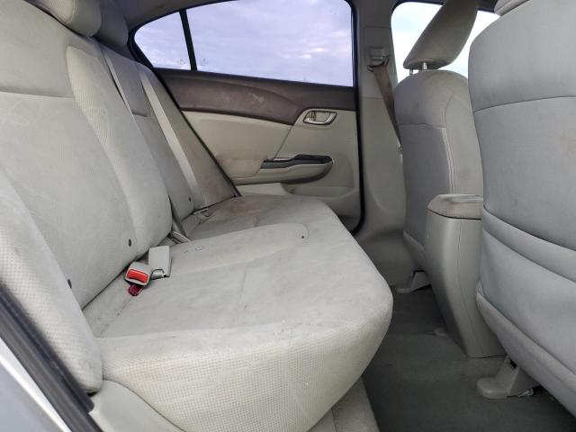 19XFB2F53CE066167 - 2012 HONDA CIVIC LX SILVER photo 10