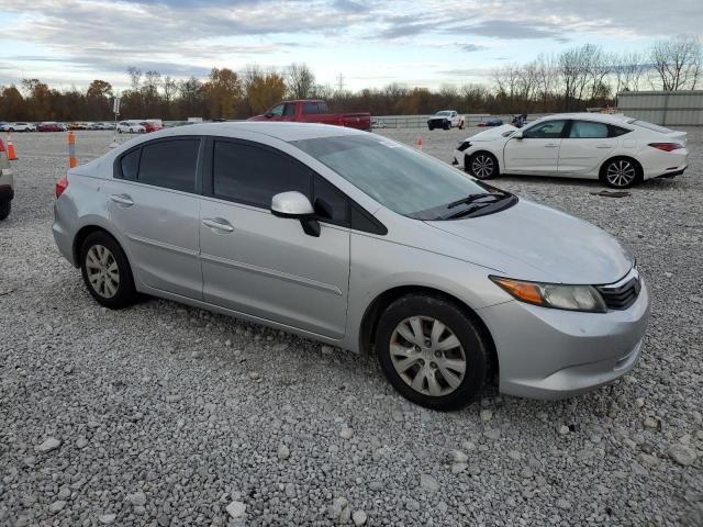 19XFB2F53CE066167 - 2012 HONDA CIVIC LX SILVER photo 4