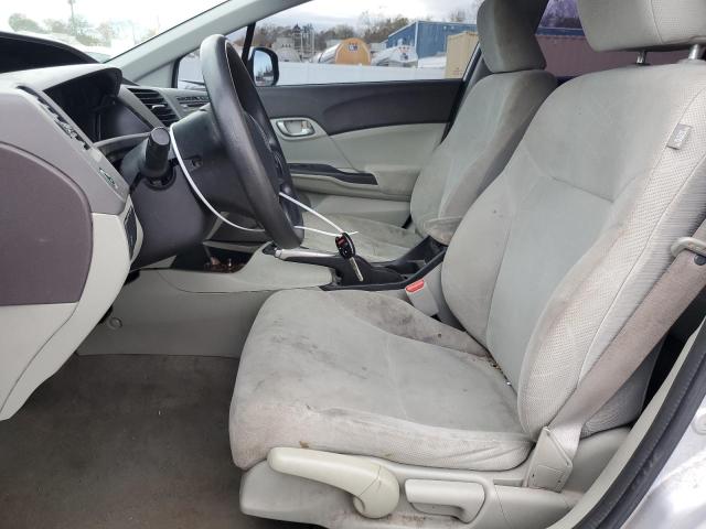 19XFB2F53CE066167 - 2012 HONDA CIVIC LX SILVER photo 7