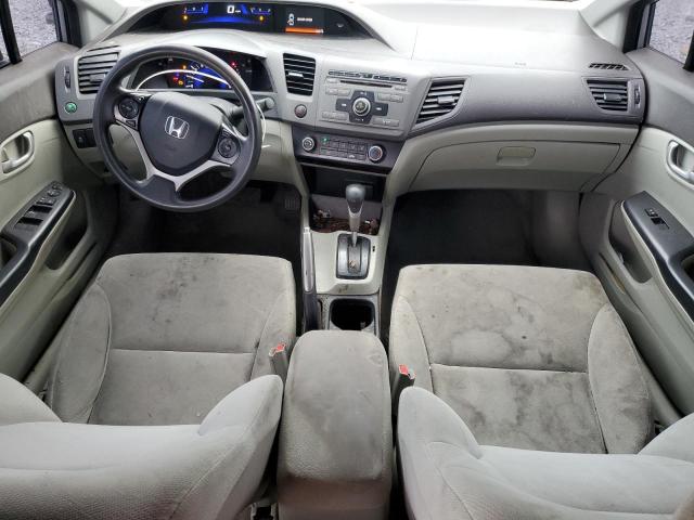 19XFB2F53CE066167 - 2012 HONDA CIVIC LX SILVER photo 8