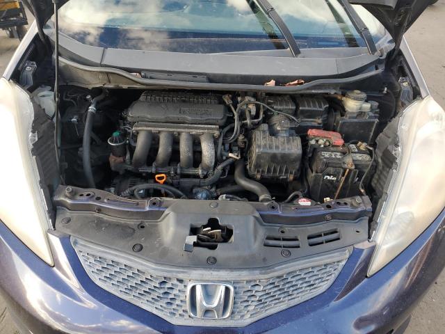 JHMGE87609S061566 - 2009 HONDA FIT SPORT ლურჯი ფოტო 11