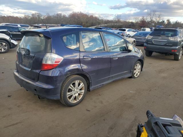JHMGE87609S061566 - 2009 HONDA FIT SPORT ლურჯი ფოტო 3