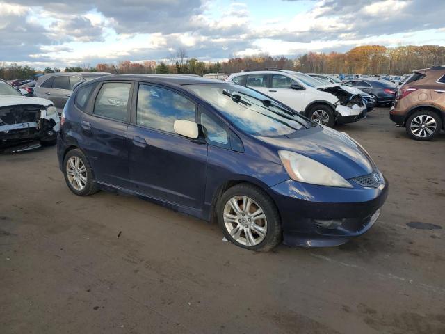 JHMGE87609S061566 - 2009 HONDA FIT SPORT ლურჯი ფოტო 4