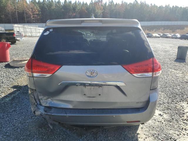 5TDYK3DC5BS037709 - 2011 TOYOTA SIENNA XLE SILVER photo 6
