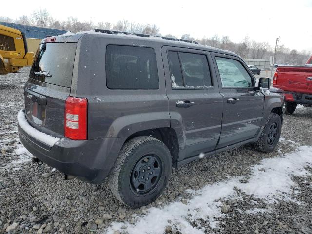 1C4NJRBB8HD133616 - 2017 JEEP PATRIOT SPORT 灰色 照片 3