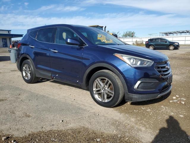 5XYZTDLB8JG540355 - 2018 HYUNDAI SANTA FE S BLUE photo 4